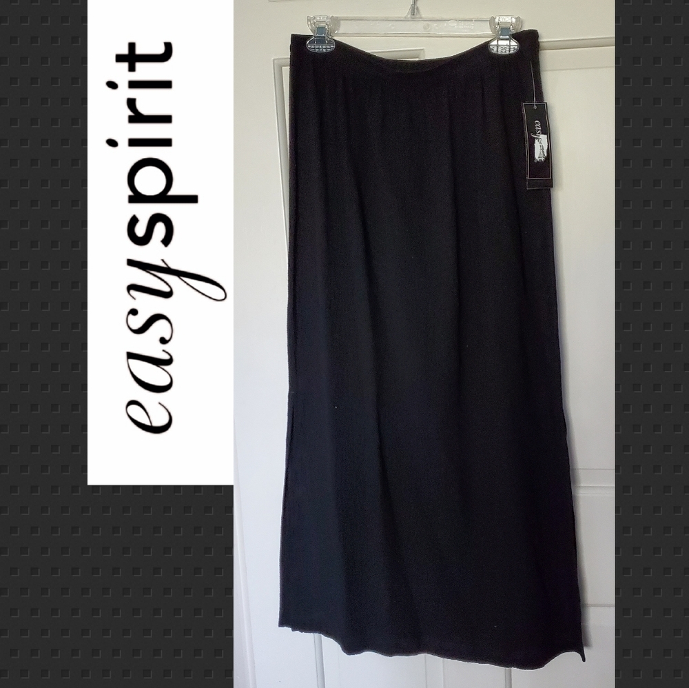 NWT Easy Spirit Skirt Maxi M